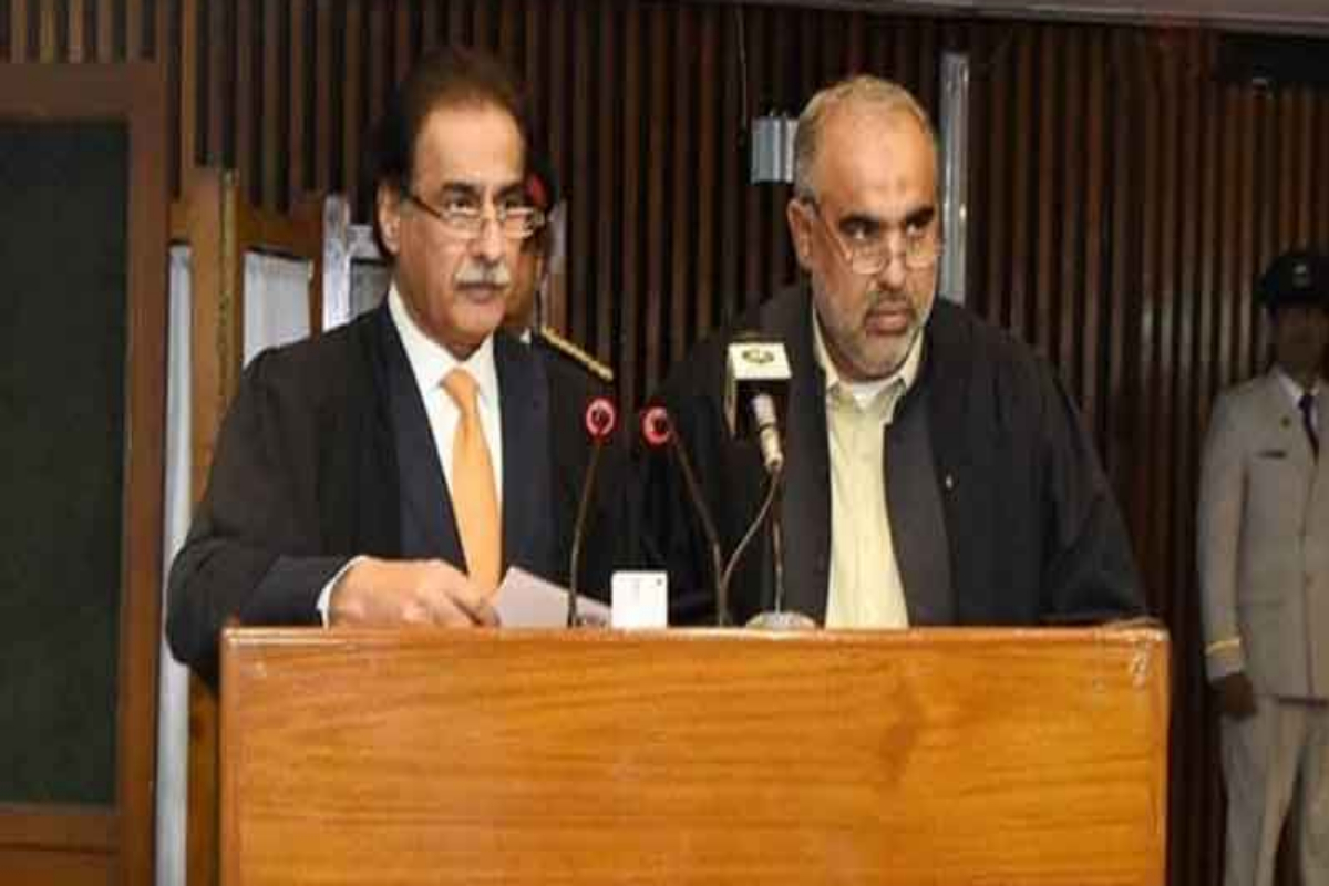 اسپیکر قومی اسمبلی ایاز صادق