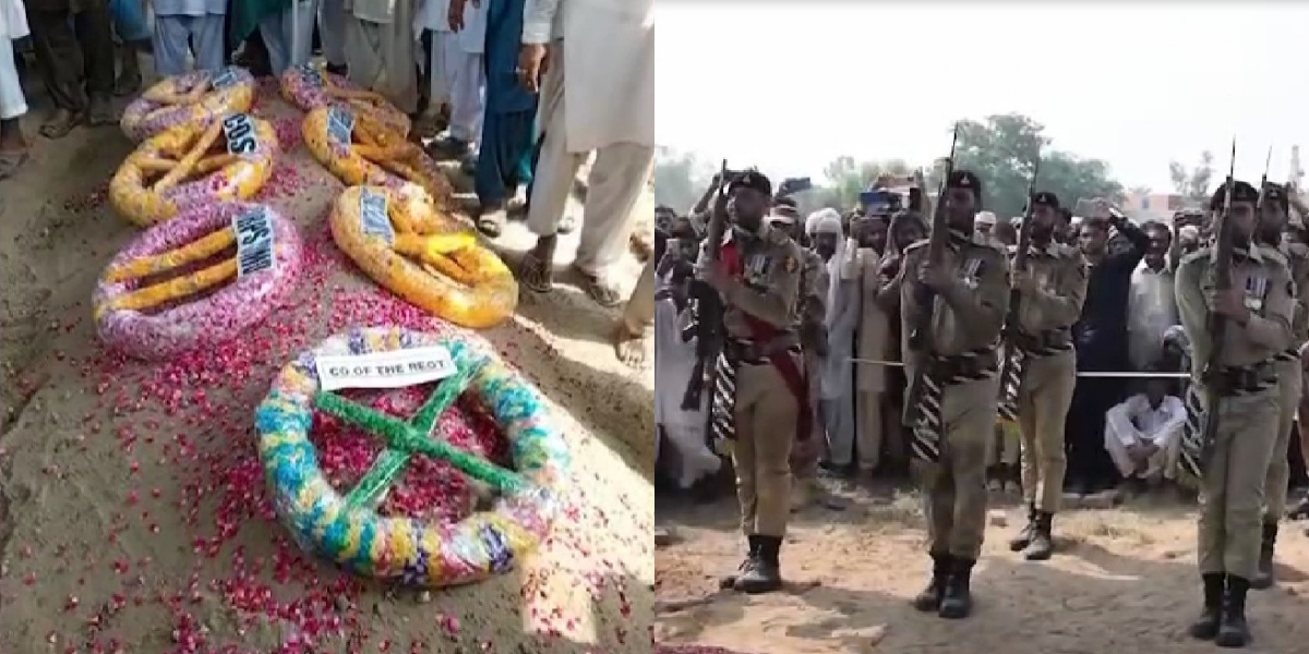 بنوں حملے میں شہید جوان آبائی علاقوں میں سپردخاک