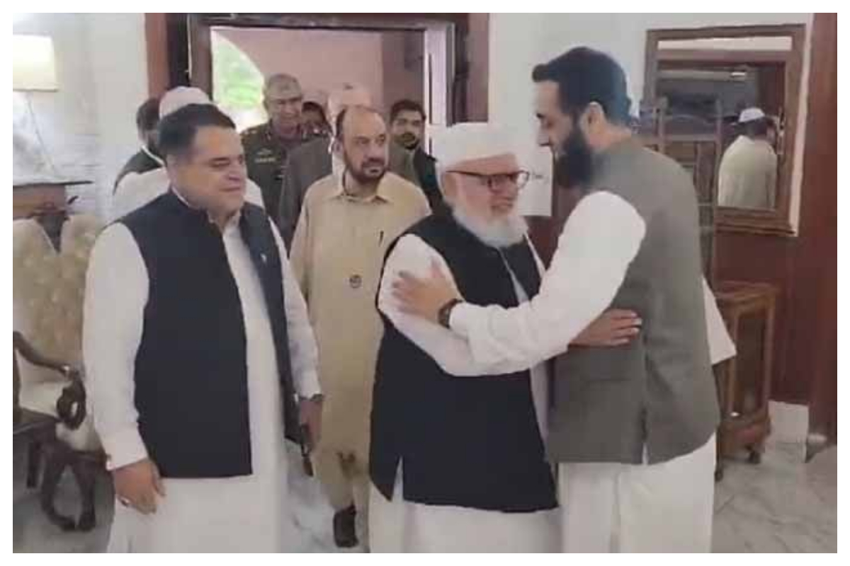 حکومت اور جماعت اسلامی کے درمیان مذاکرات کو پہلا دور مکمل؛ دھرنا جاری رکھنے کا اعلان