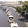 محرم میں کراچی کی سیکیورٹی انتہائی سخت؛ رینجرز اور پولیس کا مشترکہ فلیگ مارچ