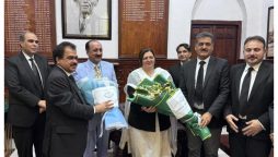پاکستان بار کونسل کےممبران کی پہلی خاتون چیف جسٹس عالیہ نیلم سے ملاقات
