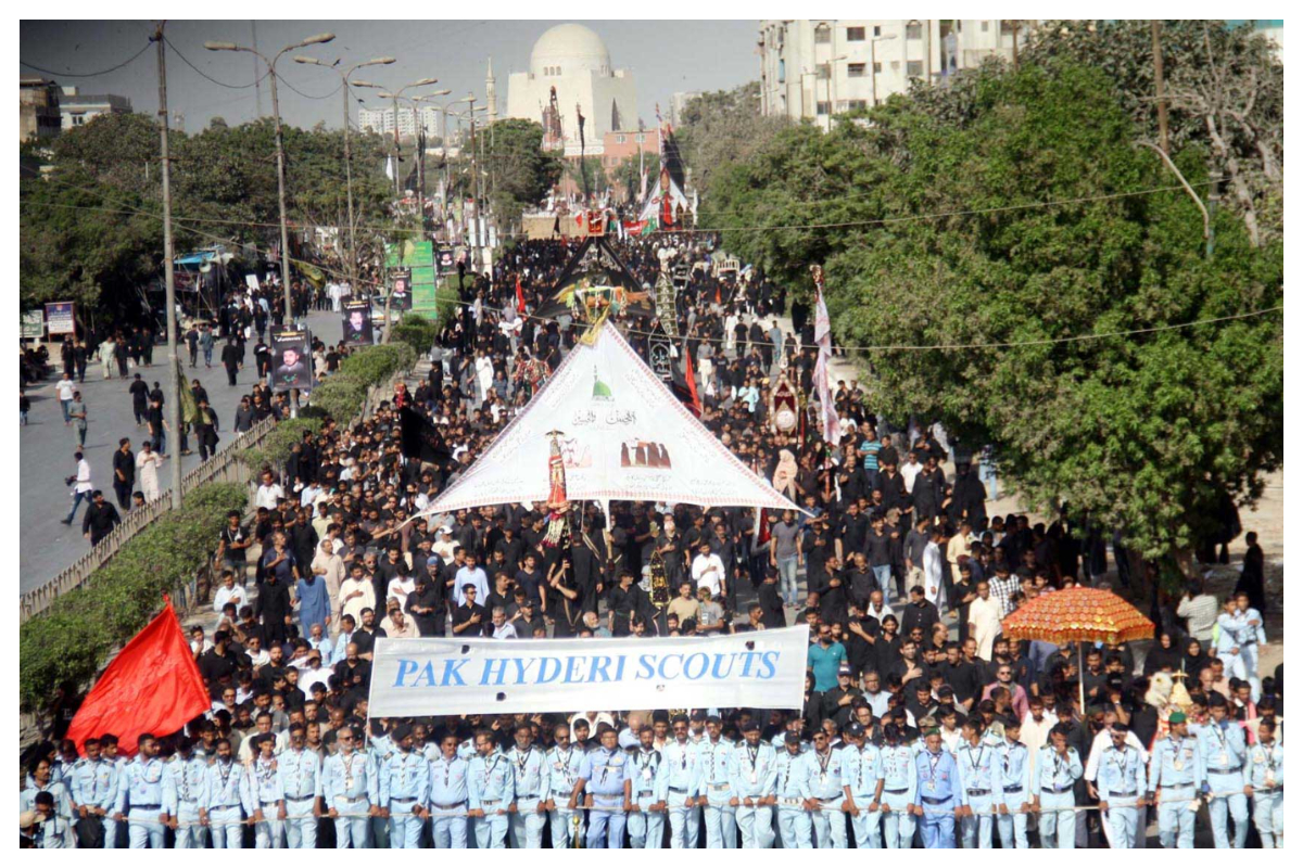 ملک بھر میں 9 محرم الحرام کے جلوس آج عقیدت و احترام سے نکالے جارہے ہیں