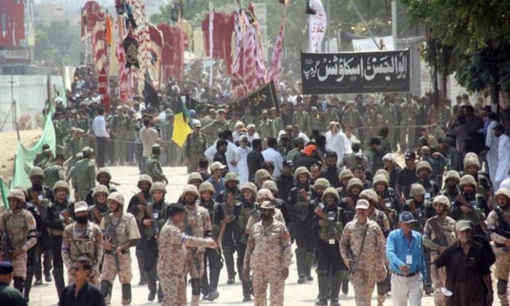 محرم الحرام کے دوران جلوسوں کے لیے فوج تعینات کرنے کی منظوری