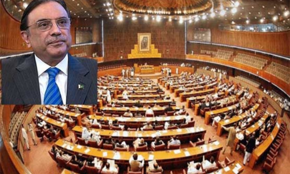 صدر مملکت نے شیڈول سے قبل ہی قومی اسمبلی کا اجلاس طلب کرلیا