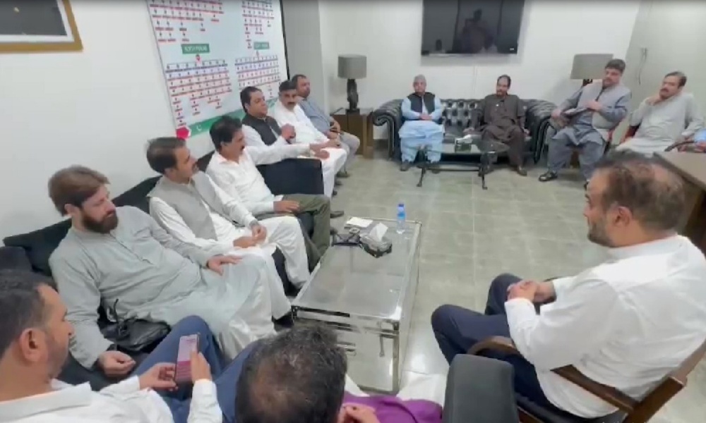 کل جماعتی حریت کانفرنس کے وفد کی آئی پی پی سیکرٹریٹ آمد