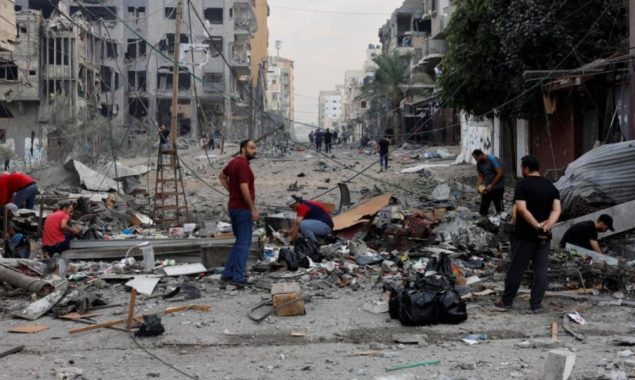 غزہ پر اسرائیلی حملوں میں مزید 27 افرادشہید، 50 زخمی
