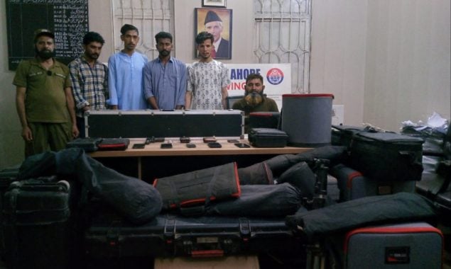 کراچی میں پروڈکشن ہاؤس کو لوٹنے والا گینگ لاہور سے گرفتار
