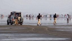 سمندر میں نہانے پر پابندی؛ پولیس نے سخت ترین حفاظتی اقدامات مکمل کرلیے