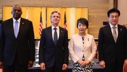 امریکی وزیر خارجہ کی جاپانی ہم منصب سے ملاقات