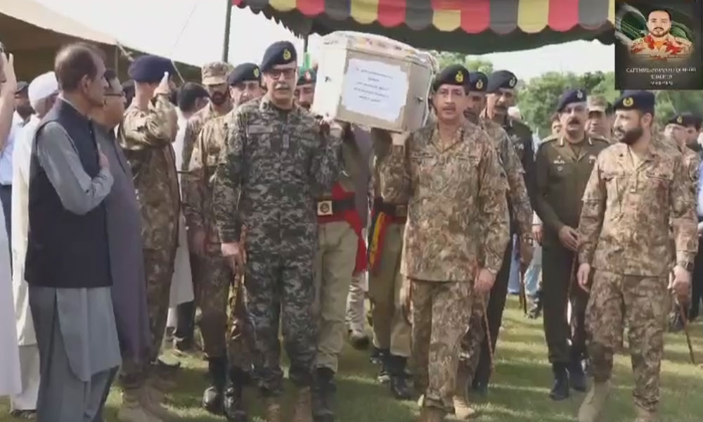 بلوچستان کے مختلف علاقوں میں جامِ شہادت نوش کرنے والوں بہادروں کی تدفین