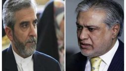 اسحاق ڈار کا ایرانی نگراں وزیر خارجہ علی باقری سے رابطہ