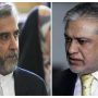 اسحاق ڈار کا ایرانی نگراں وزیر خارجہ علی باقری سے رابطہ