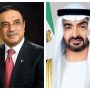 متحدہ عرب امارات کے رہنماؤں کی صدر پاکستان کو یوم آزادی کی مبارکباد