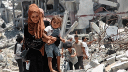 غزہ میں امداد لینے والے افراد پر اسرائیلی بمباری، مزید 40 فلسطینی شہید