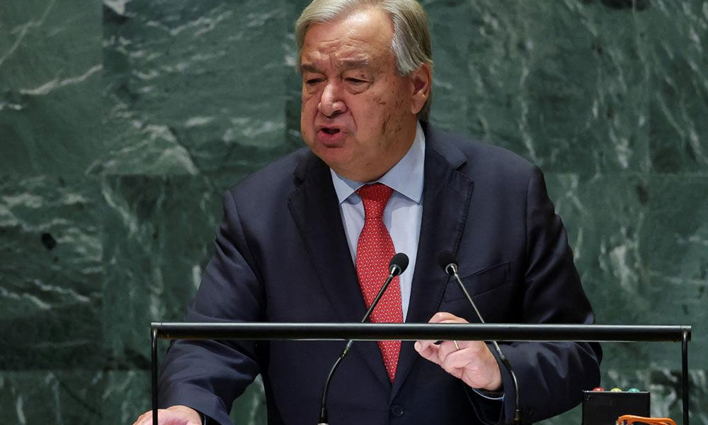 دنیا کو کیسے بچانا ہے یہ اب ہمارے ہاتھ میں ہے، انتونیو گوتریس