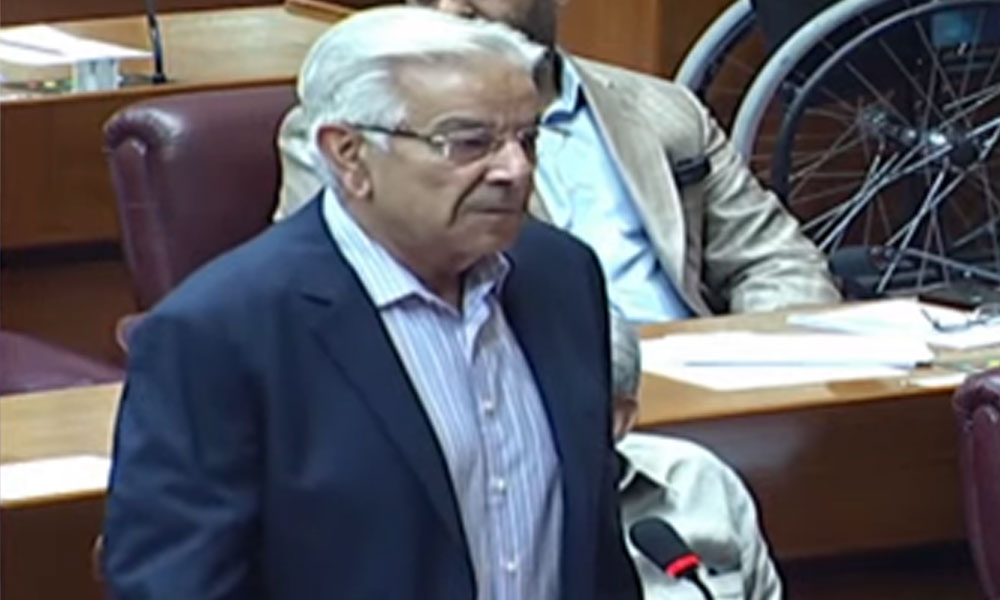 خدانخواستہ کل کو یہ کے پی کے میں جاکرعلیحدگی کی تحریک ہی نہ چلادیں، خواجہ آصف