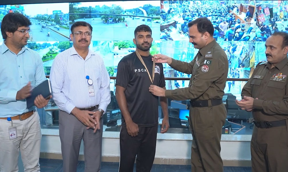 پنجاب سیف سٹیز اتھارٹی کے ریسلر نے گولڈ میڈل جیت لیا