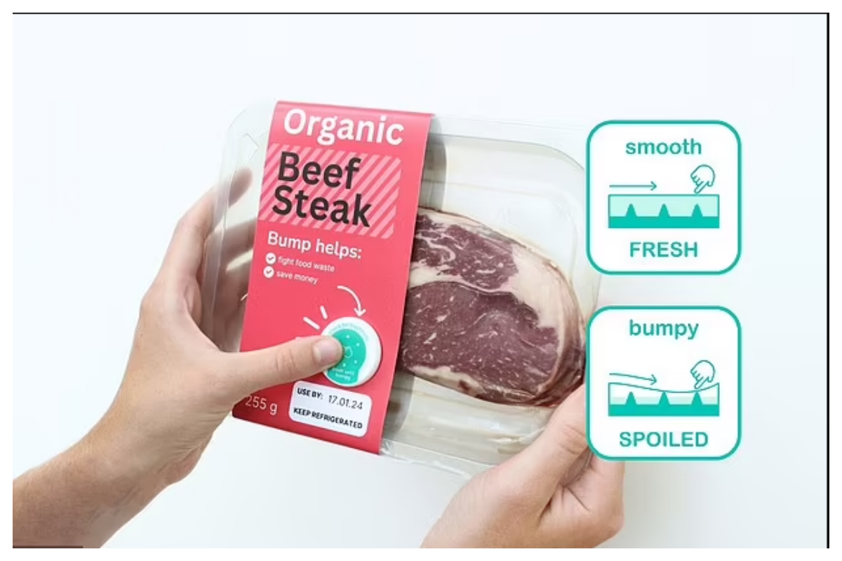 کھانے کے محفوظ ہونے یا نہ ہونے کے بارے میں بتانے والا انوکھا ٹیگ تیار