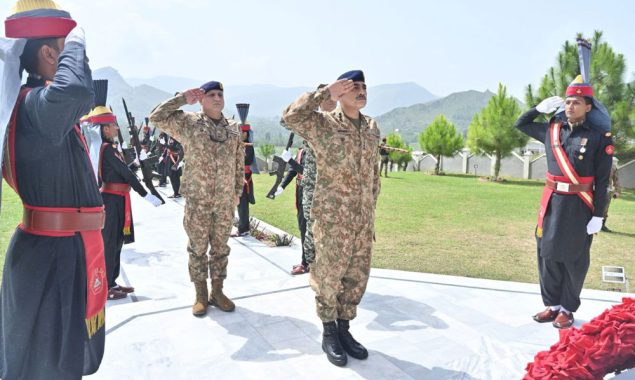 چیف آف آرمی اسٹاف جنرل سید عاصم منیر کا دورہ اورکزئی