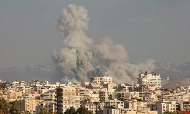 لبنان پر اسرائیلی بمباری جاری، ہلاکتوں کی تعداد 569 ہوگئی