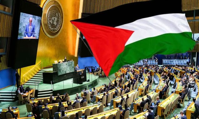 فلسطین کو اقوام متحدہ کی جنرل اسمبلی میں نئی نشست مل گئی