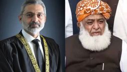 مولانا فضل الرحمان کا چیف جسٹس قاضی فائز عیسیٰ کے نام خط