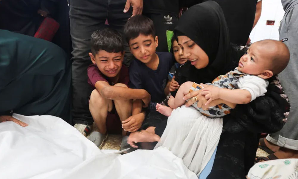 اسرائیلی فوج کا غزہ میں پناہ گزین اسکول پر حملہ؛ بچوں اور خواتین سمیت 22 فسلطینی شہید