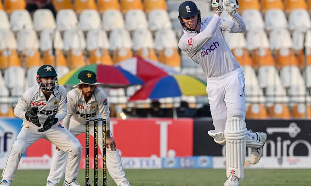 ملتان ٹیسٹ؛ انگلینڈ کی پاکستان کے خلاف پوزیشن مستحکم، جوروٹ اور ہیری بروک کی سنچریاں