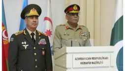 چیئرمین جوائنٹ چیفس آف اسٹاف کمیٹی کا وفد کے ہمراہ آذربائیجان کا دورہ