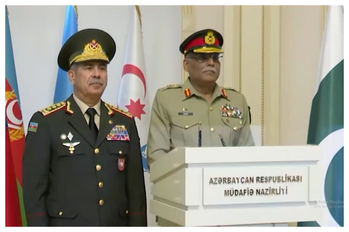 چیئرمین جوائنٹ چیفس آف اسٹاف کمیٹی کا وفد کے ہمراہ آذربائیجان کا دورہ