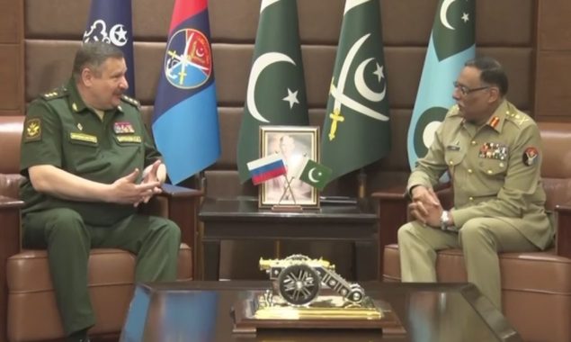 روسی مسلح افواج کے ڈپٹی چیف آف جنرل اسٹاف کا دورہ پاکستان؛ جنرل ساحر شمشاد سے ملاقات