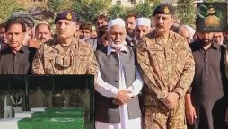 بنوں میں شہید ہونے والے جوان مکمل فوجی اعزاز کے ساتھ سپردِ خاک