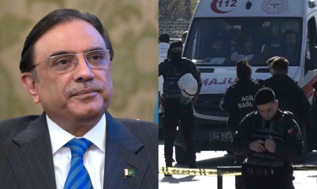 صدر مملکت کی انقرہ میں ہونے والے دہشت گردانہ حملے کی شدید مذمت