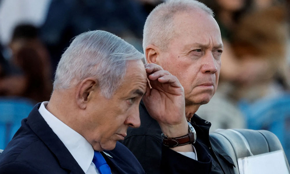اسرائیلی وزیر اعظم نے وزیر دفاع کو برطرف کردیا