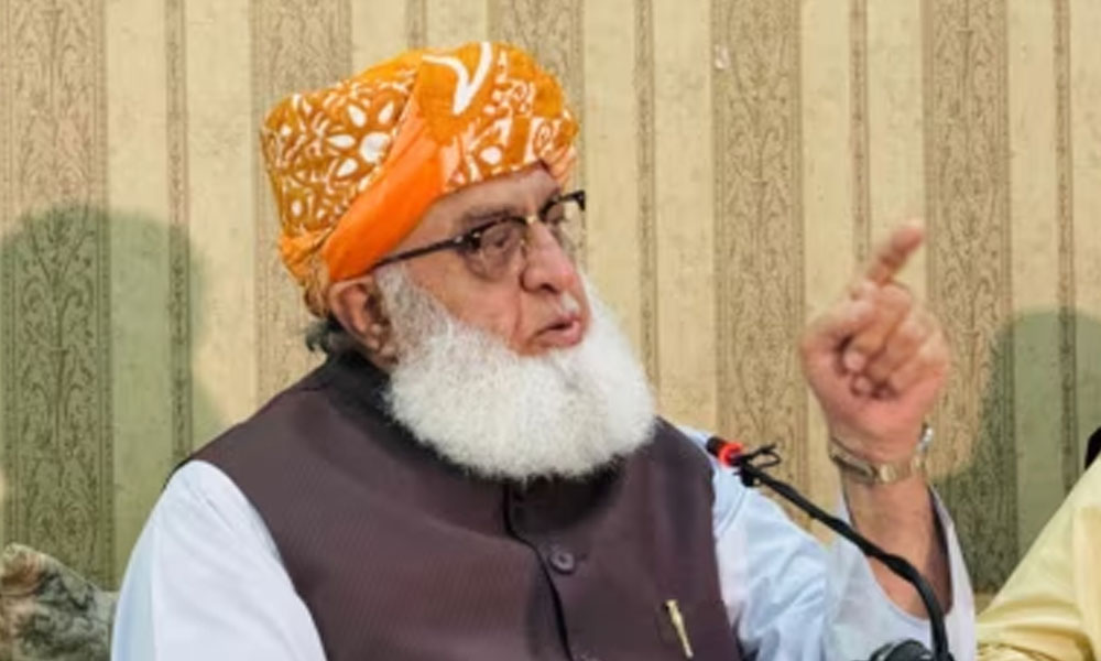 مولانا فضل الرحمان نے اسلام آباد میں پرتشدد واقعات کی مذمت کردی