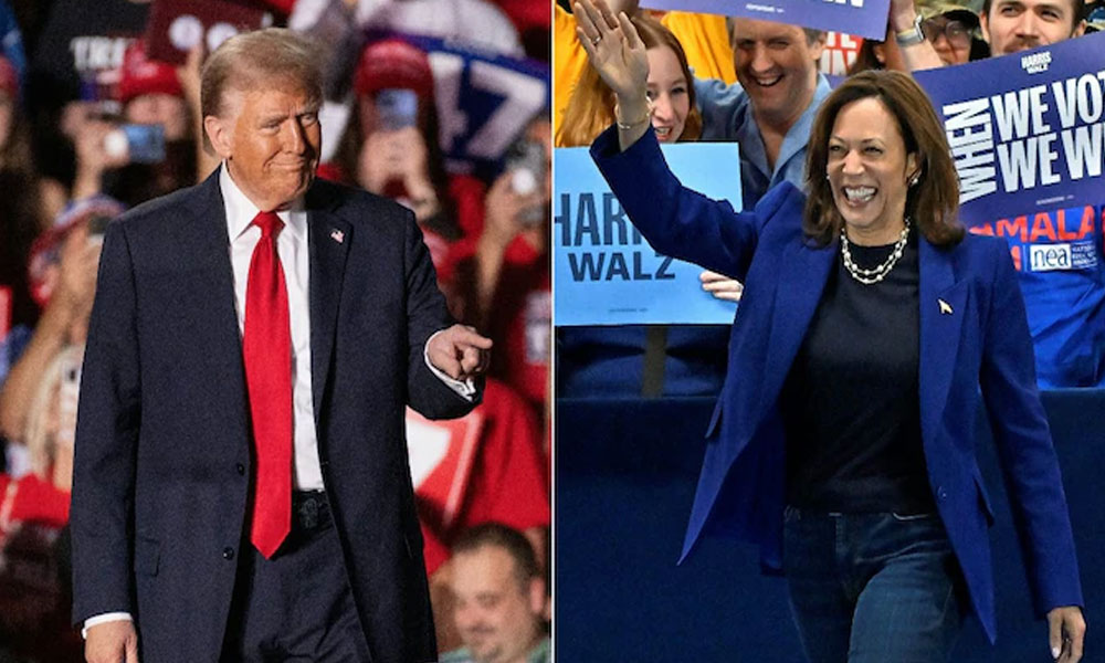 امریکی صدارتی انتخاب؛ ڈونلڈٹرمپ نے 248 ، کمالا ہیرس نے 216 الیکٹورل ووٹ حاصل کر لیے