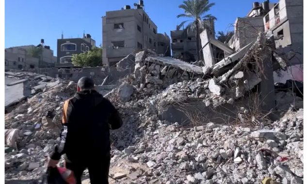 غزہ میں جاری مسلسل اسرائیلی بمباری سے مزید 44 فلسطینی شہید