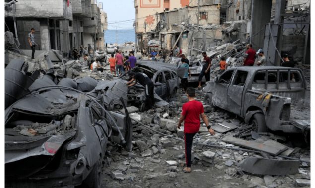 غزہ پر اسرائیلی بمباری جاری، مزید 38 افراد شہید