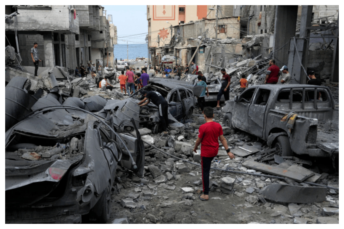 غزہ پر اسرائیلی بمباری جاری، مزید 38 افراد شہید