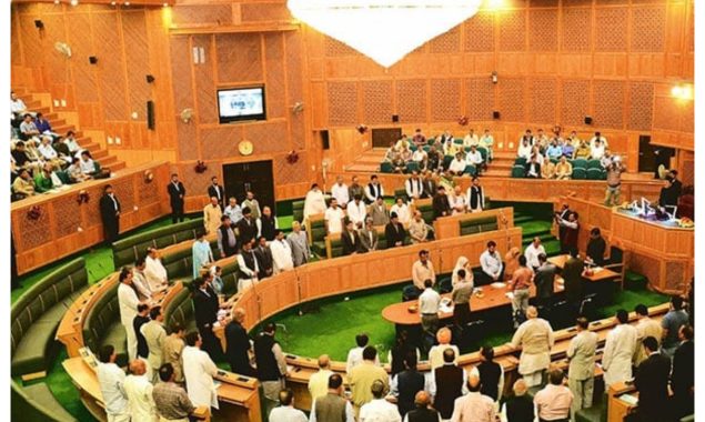 آرٹیکل 370 کی منسوخی کیخلاف مقبوضہ کشمیراسمبلی میں قرارداد منظور