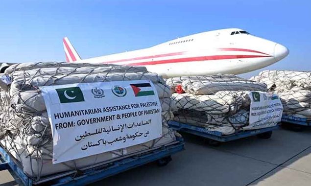 لبنان، غزہ اور شام کے متاثرین کے لیے 20 ویں امدادی کھیپ روانہ