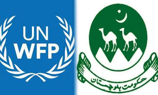 بلوچستان حکومت اور یو این ڈبلیو ایف پی کے درمیان معاہدہ طے