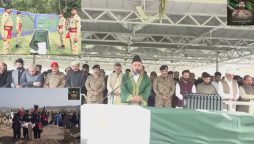 ہرنائی میں شہید ہونے والے میجر اور حوالدار آبائی علاقوں میں سپردخاک