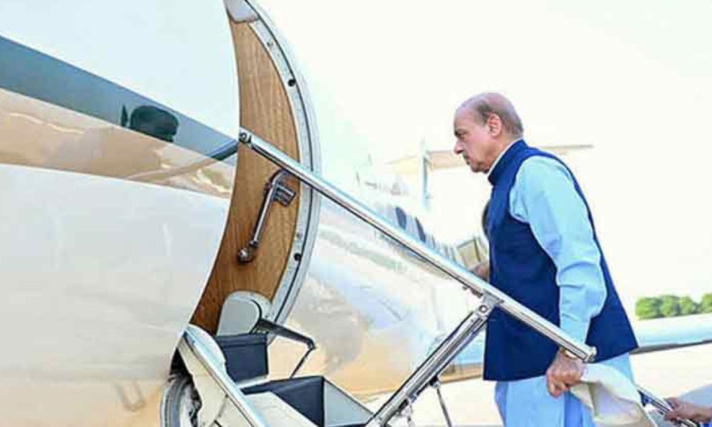 وزیرِ اعظم شہباز شریف 2 روزہ دورے پر سعودی عرب روانہ