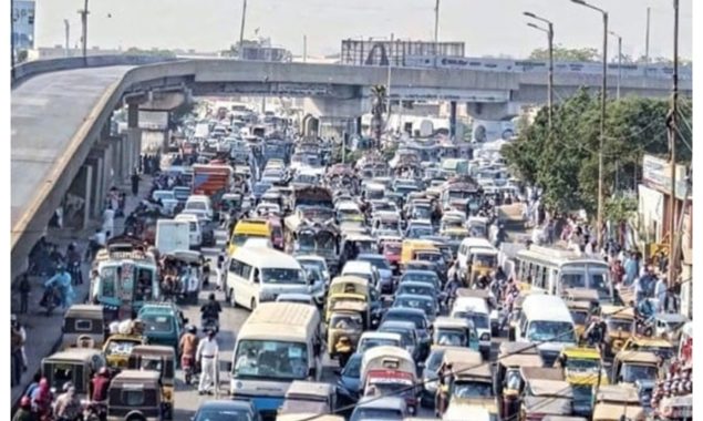 کراچی؛ مذہبی جماعت کے شہر کے مختلف علاقوں میں دھرنے، ٹریفک معطل