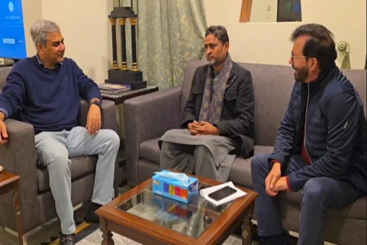 چیئرمین پاکستان کرکٹ بورڈ محسن نقوی سے ہاکی کے سابق سینئرکھلاڑیوں کی ملاقات