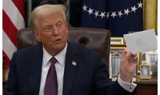 بائیڈن کے خط میں میرے نام پیغام بہت متاثر کن ہے، امریکی صدر ٹرمپ