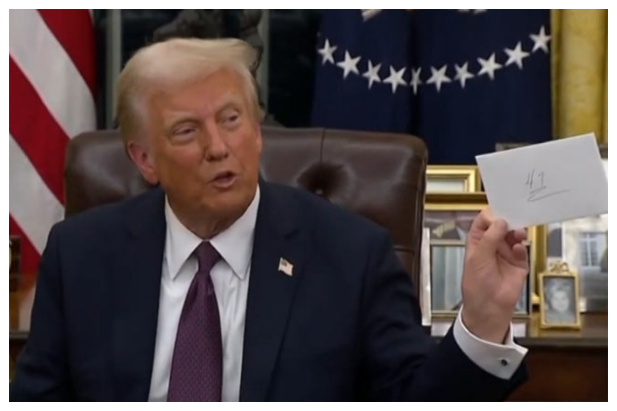 بائیڈن کے خط میں میرے نام پیغام بہت متاثر کن ہے، امریکی صدر ٹرمپ