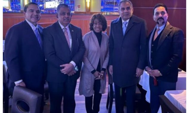 واشنگٹن؛ وفاقی وزیرداخلہ محسن نقوی کے اعزاز میں امریکہ کے اراکین کانگریس کا عشائیہ