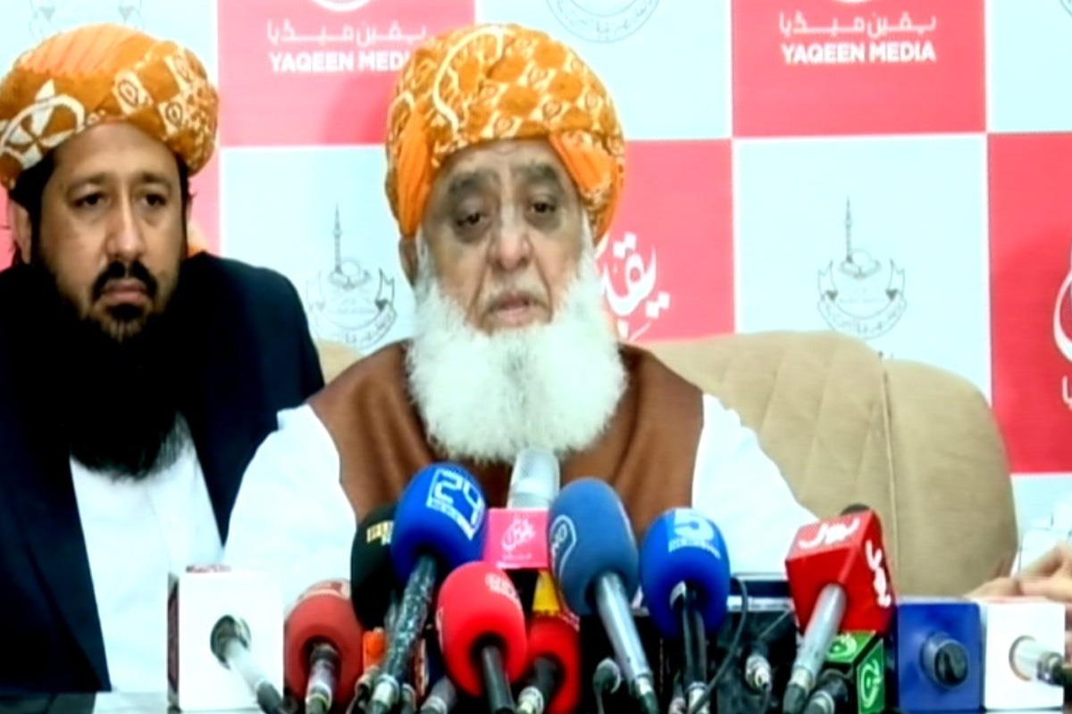 مولانا فضل الرحمان کا کم عمری میں نکاح پر پابندی کے خلاف کانفرنس کا اعلان